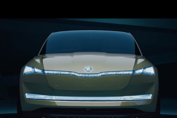 skoda vision e