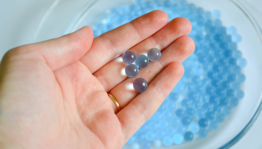 hydrogel výzkum lesy