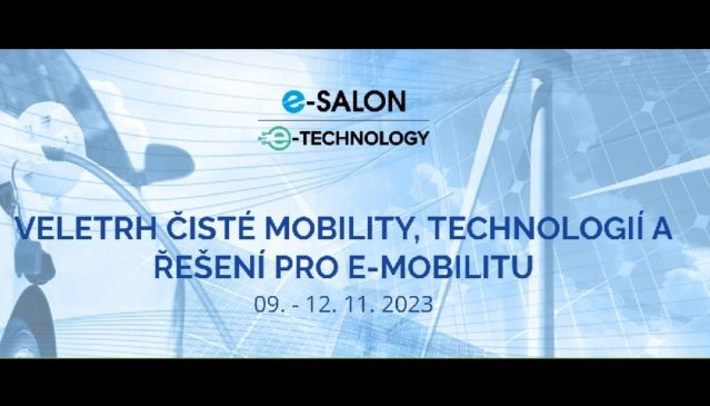 e-SALON 2023: Veletrh čisté mobility, technologií a řešení pro e-mobilitu