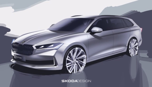 čtvrtá generace modelu Superb