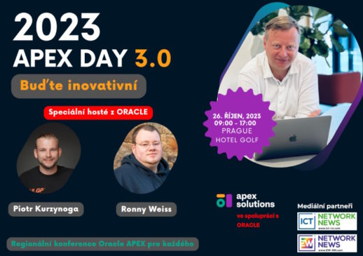 APEX day 3.0: Buďte inovativní