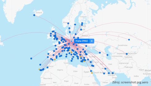Letiště Praha destinace