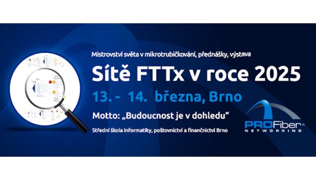 Pozvánka Seminář Sítě FTTx v roce 2025 a Mistrovství světa v mikrotrubičkování web