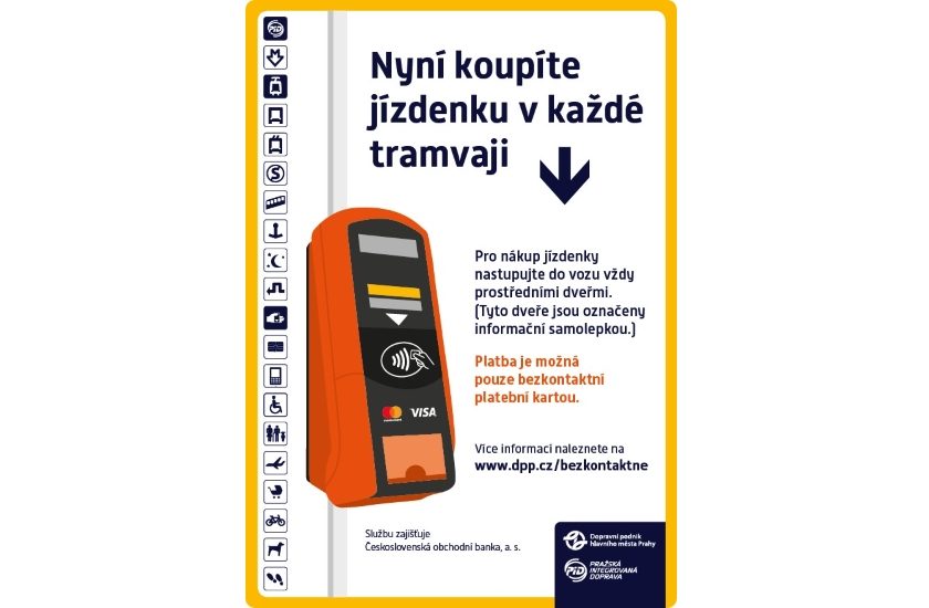 Bezhotovostní nákup jízdenek