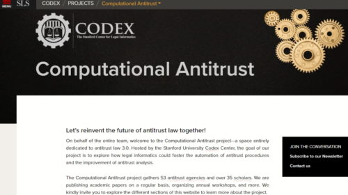 Computational Antitrust project