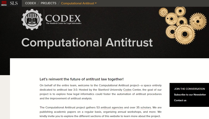 Computational Antitrust project