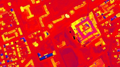 Kladno heat map
