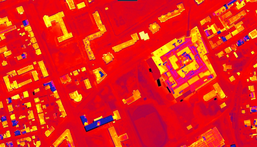 Kladno heat map