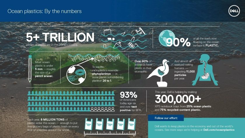 Ocean plastics Dell