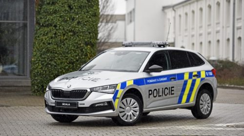 ŠKODA SCALA Policie