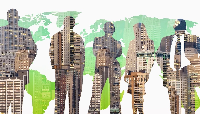 businessman people world