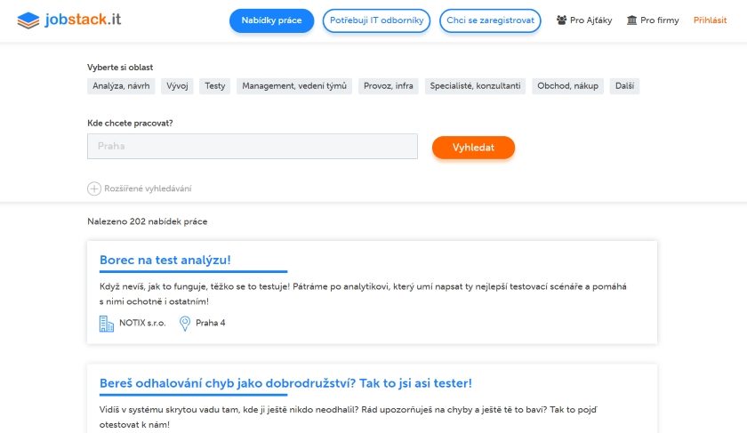 pracovní portál