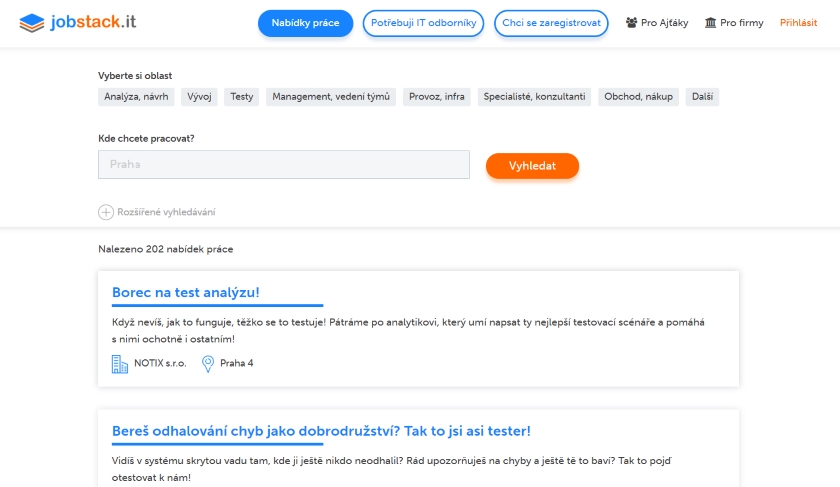 pracovní portál