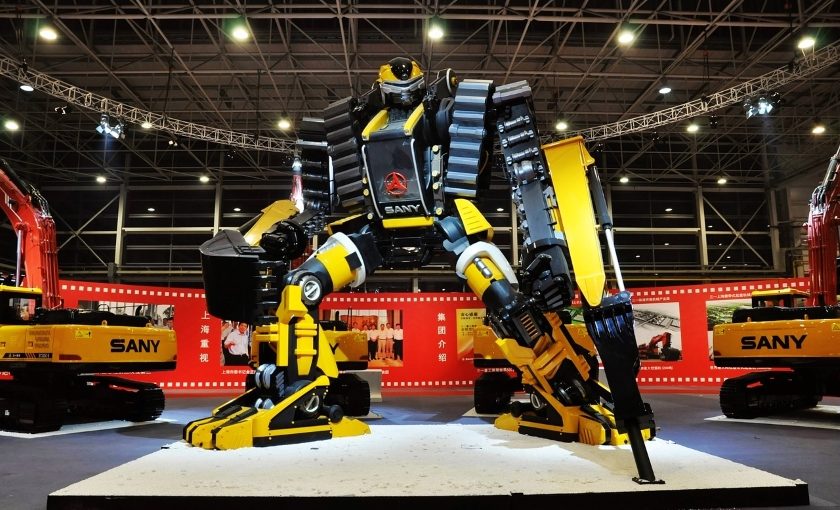 roboti průmysl