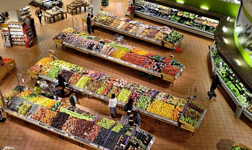 supermarket nakupování