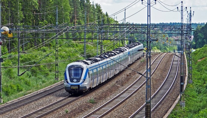 železnice vlak